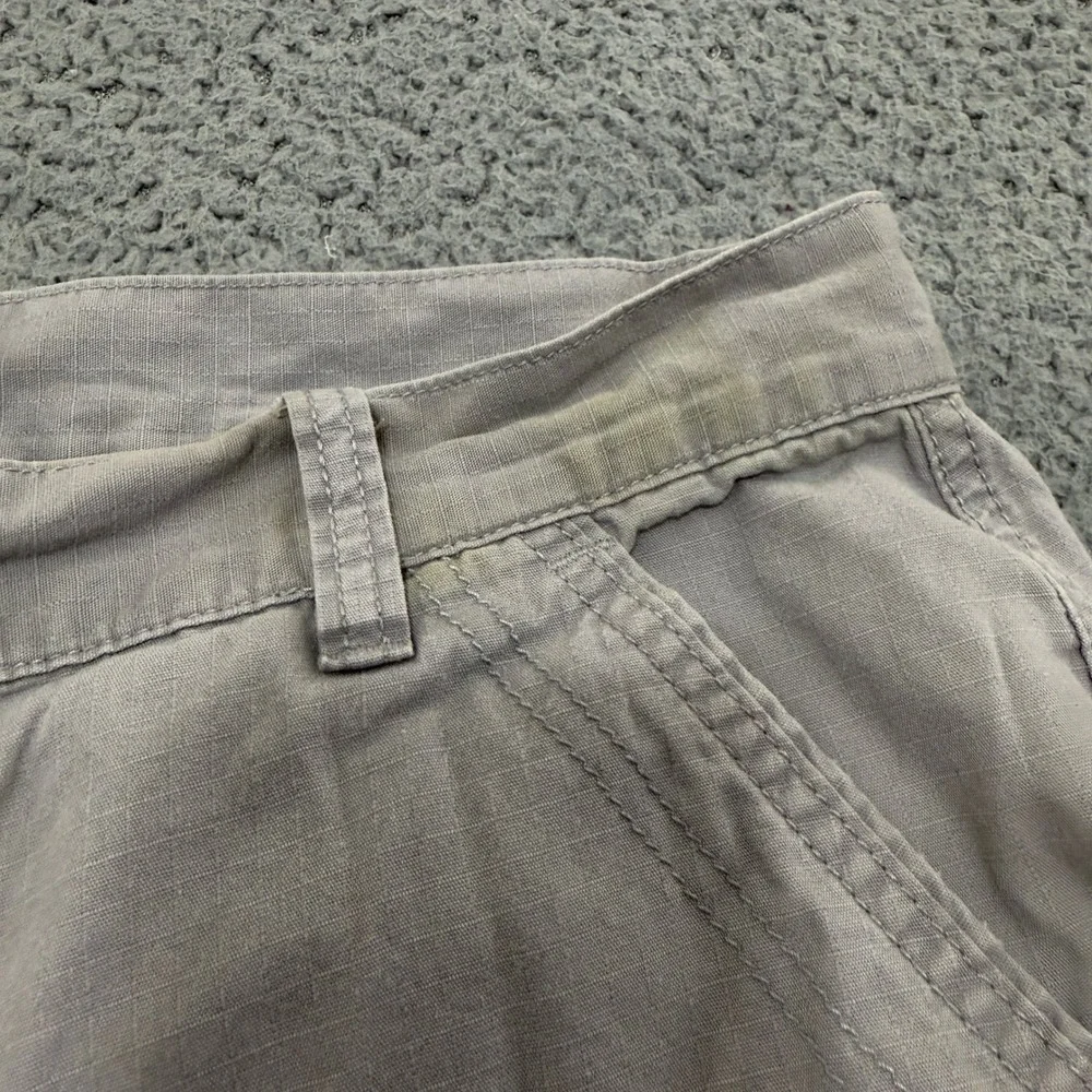 Calvin Klein Cargo Shorts Mens Size 38 Grey Ripstop Casual Utility Outdoor